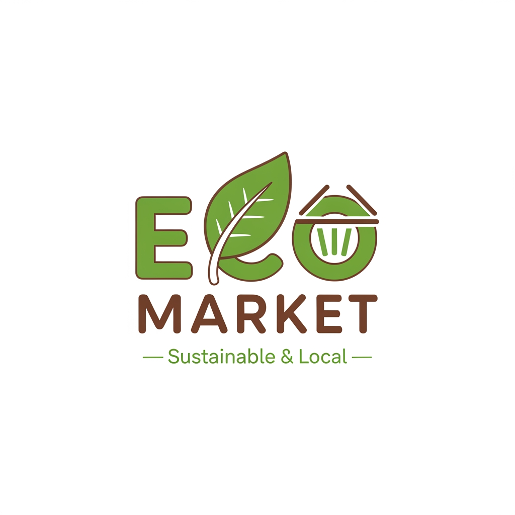 AI Design for ECO MARKET LOGO