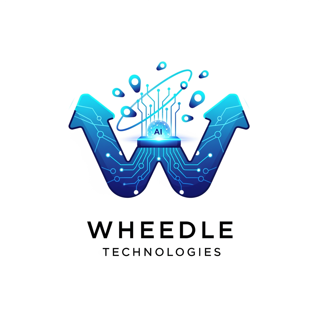 AI Design for design a unique and modern animated logo for Wheedle Technologies, an AI automation and workflow optimization company. The logo should feel innovative, intelligent, and premium, matching the illustration style used on the Wheedle Technologies website. Create something related to W and AI for this website https://www.wheedletechnologies.ai/
Color Palette:
Electric Blue (#2563EB)
Cyan (#06B6D4)
White background or transparent background option.
