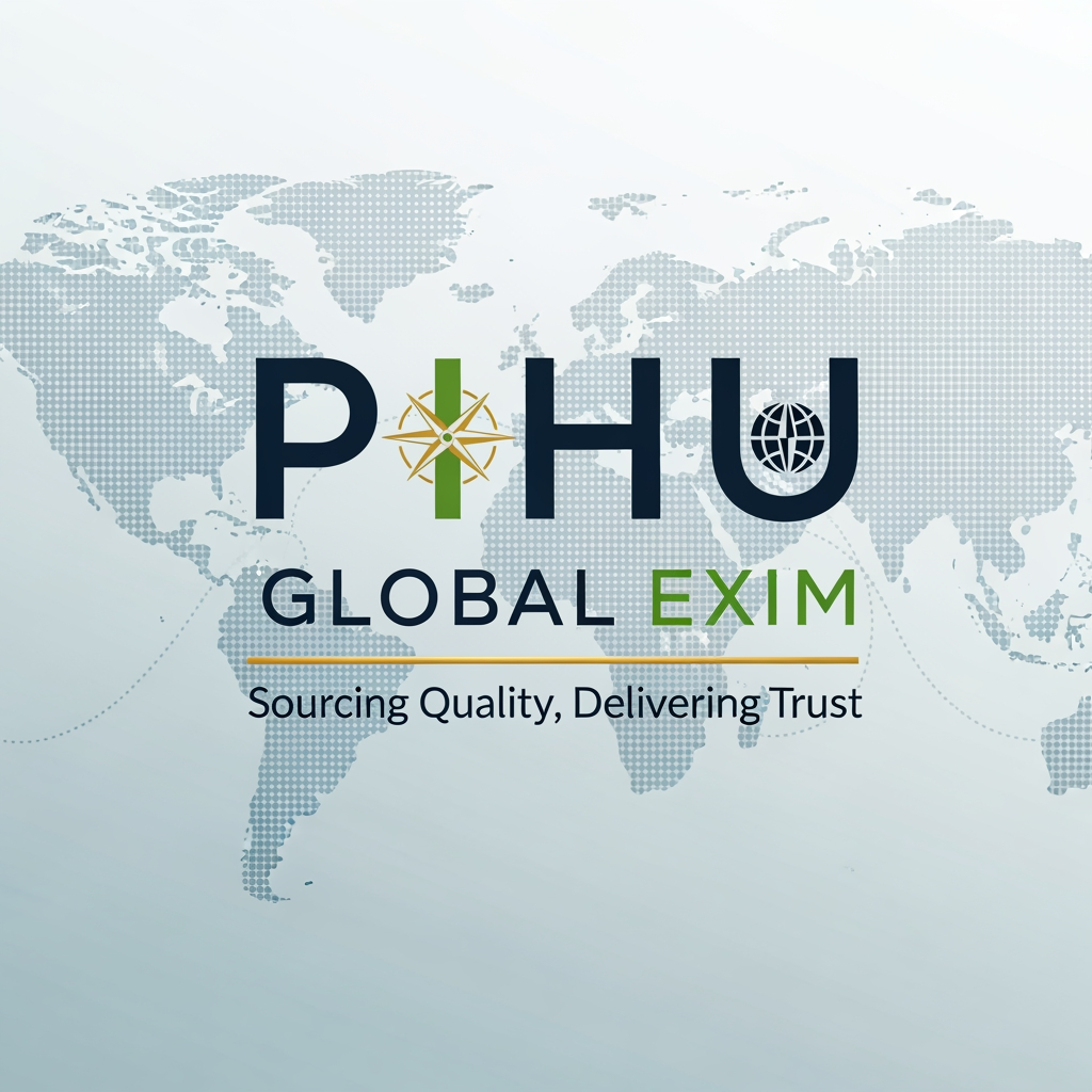 AI Design for PIHU GLOBAL EXIM
Sourcing Quality, Delivering Trust
