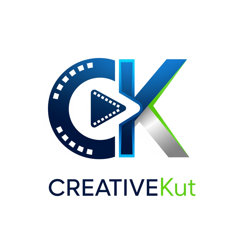 AI Design for i want to create a logo for my project "CreativeKut" i want your help to design it
i need the logo in more profeshnal way
as it is a editing app . i want the logo to represent it
need more clean yet profeshnal
no i want the best and more creative
i want a logo with ck