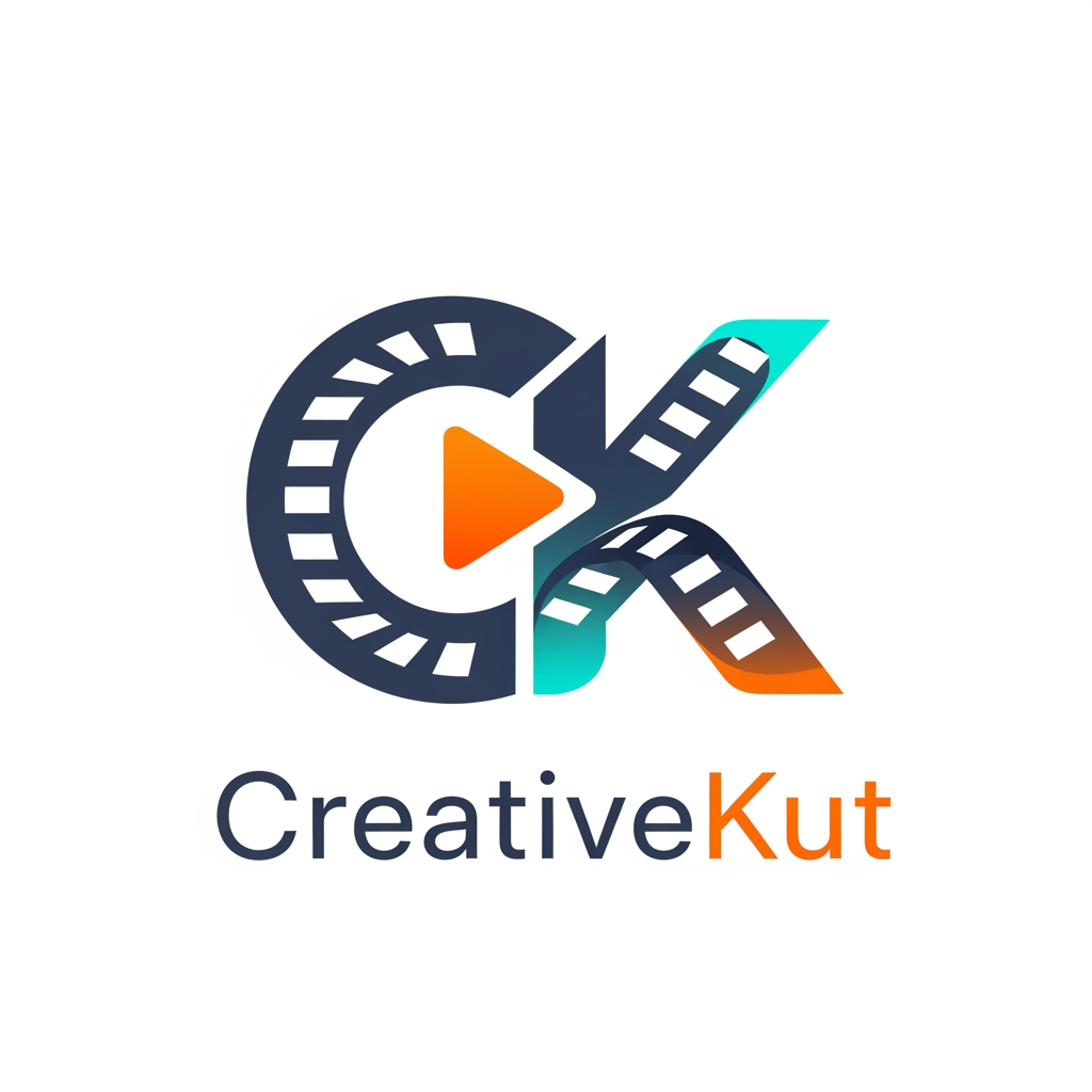 AI Design for i want to create a logo for my project "CreativeKut" i want your help to design it
i need the logo in more profeshnal way
as it is a editing app . i want the logo to represent it
need more clean yet profeshnal
no i want the best and more creative
i want a logo with ck