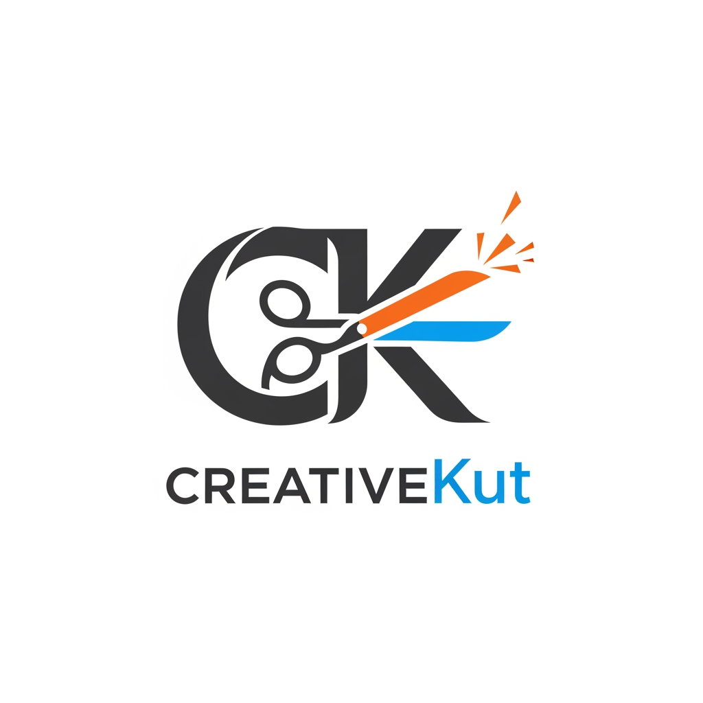 AI Design for i want to create a logo for my project "CreativeKut" i want your help to design it
i need the logo in more profeshnal way