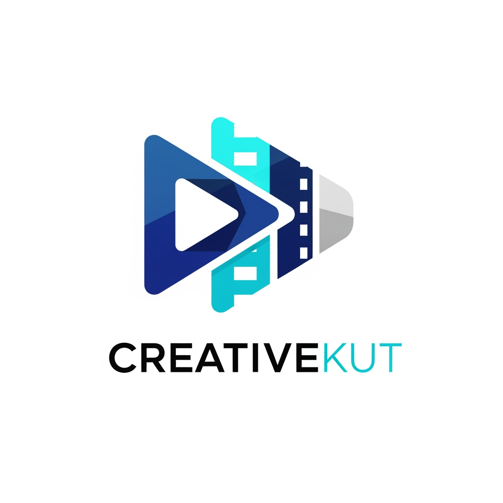 AI Design for i want to create a logo for my project "CreativeKut" i want your help to design it
i need the logo in more profeshnal way
as it is a editing app . i want the logo to represent it
need more clean yet profeshnal