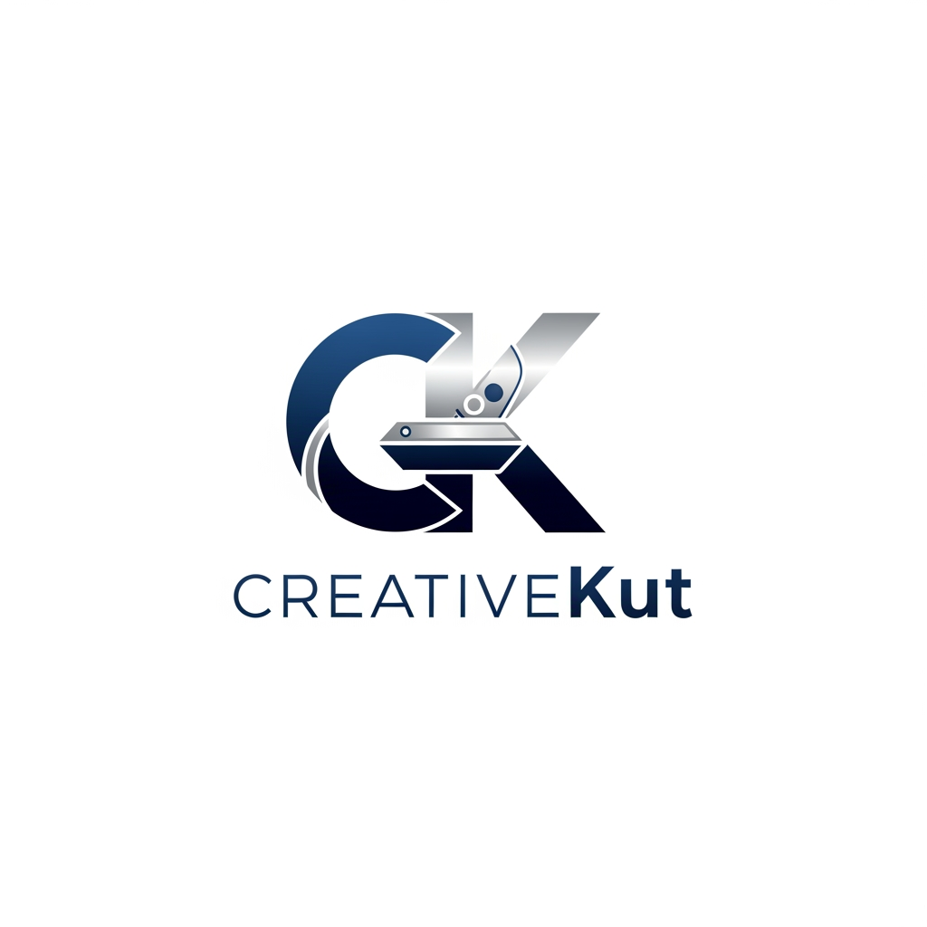 AI Design for i want to create a logo for my project "CreativeKut" i want your help to design it
i need the logo in more profeshnal way