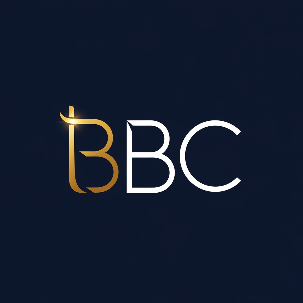 AI Design for Create an ultra-minimal aviation logo featuring a single golden rotor blade abstractly forming the letter B. The remaining BBC letters are crafted in a clean geometric style. Navy blue and gold color scheme, flat vector design, luxury charter aviation branding, elegant typography, suitable for aircraft, uniforms, and digital branding.
Color Palette
Navy Blue: #0A2342
Midnight Blue: #102A56
Metallic Gold: #D4AF37
Rich Gold: #C9A227
White: #FFFFFF
