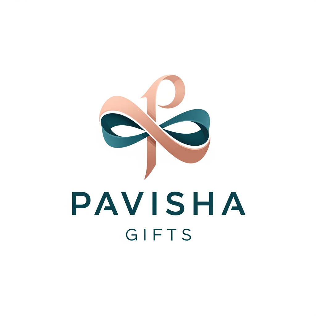AI Design for Brand name is Pavisha Gifts, create logo