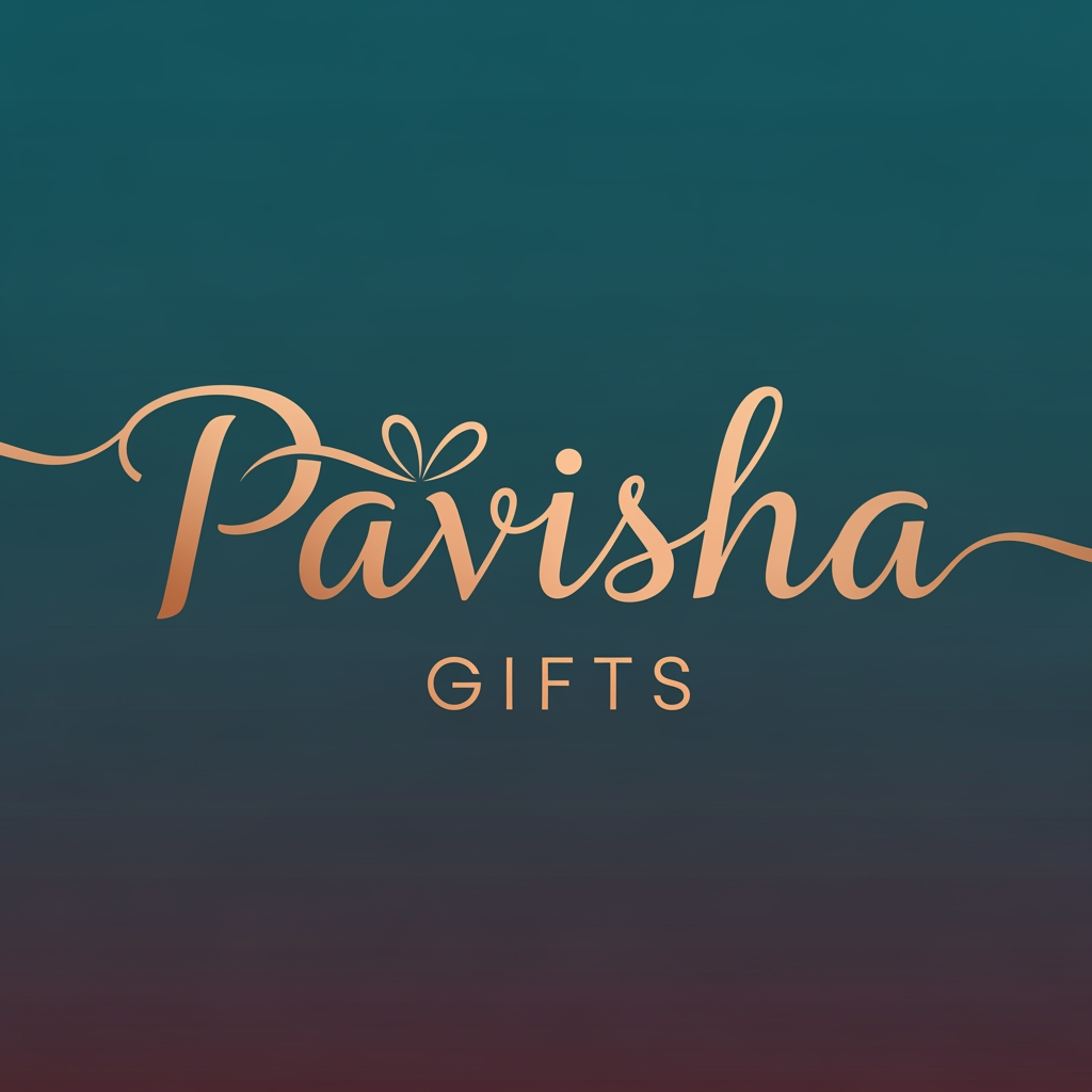 AI Design for Brand name is Pavisha Gifts, create logo