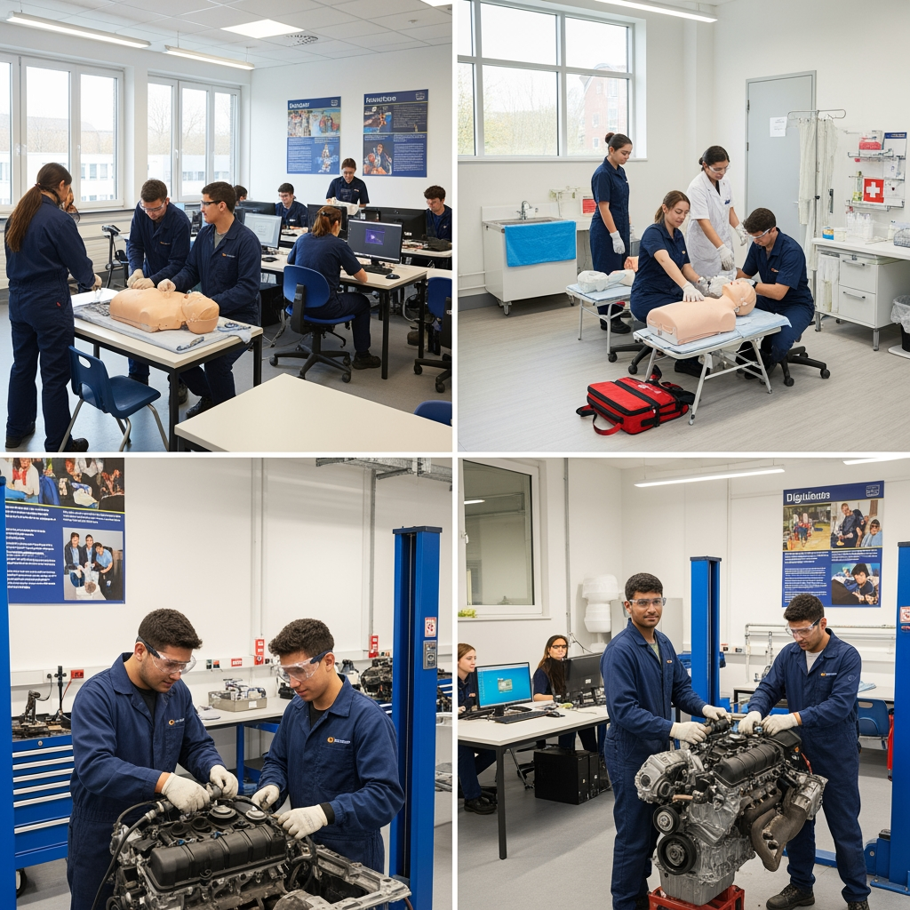 AI Design for vocational training institute