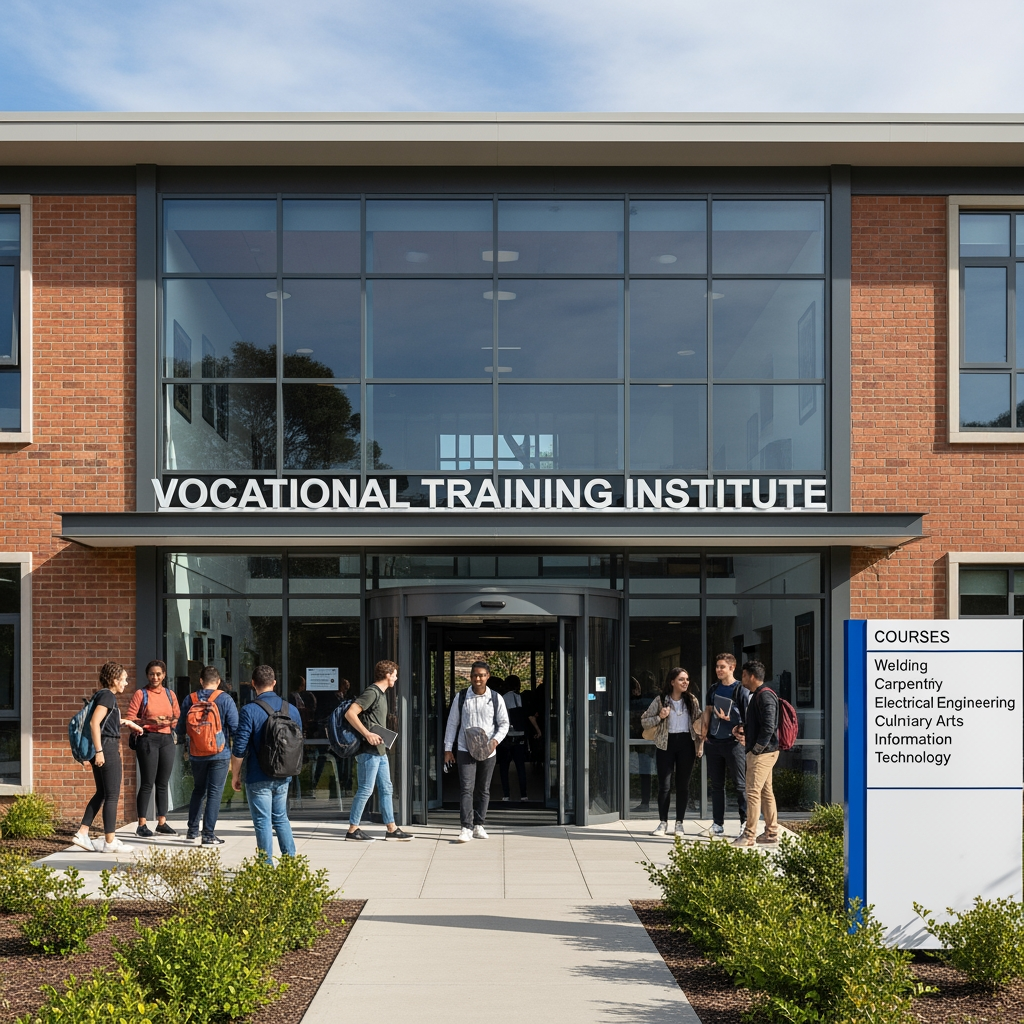 AI Design for vocational training institue