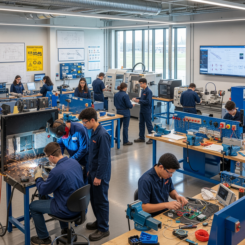 AI Design for vocational training institute