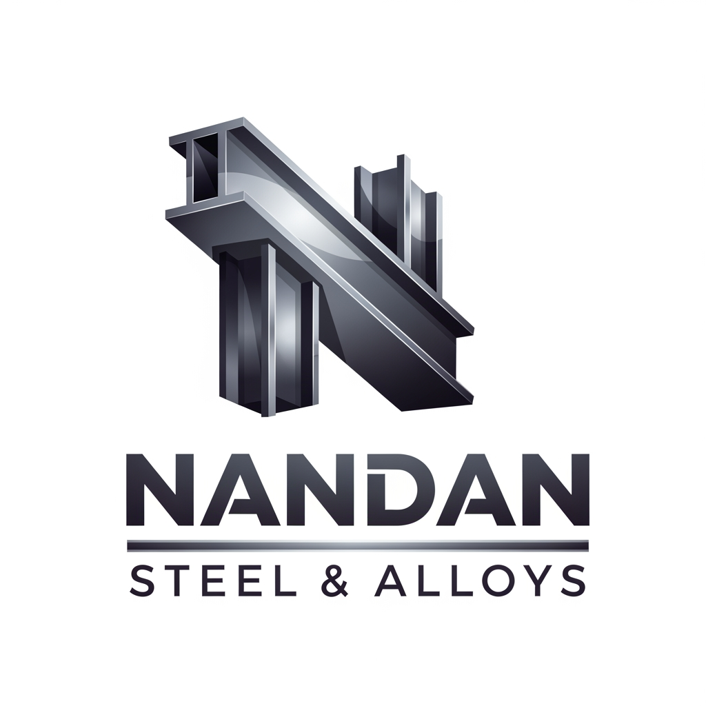 AI Design for NANDAN STEEL & ALLOYS make alogo
