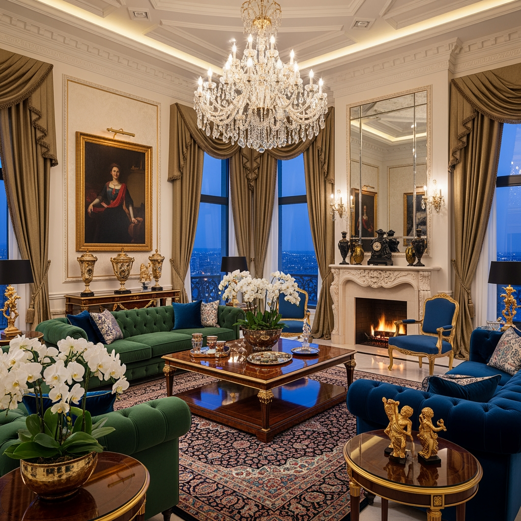 AI Design for something luxurious