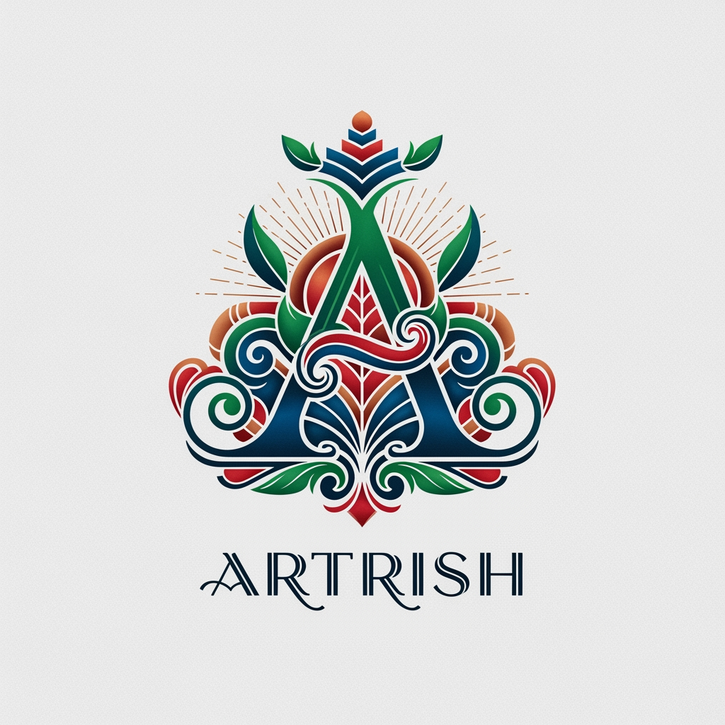 AI Design for make a logo artrish