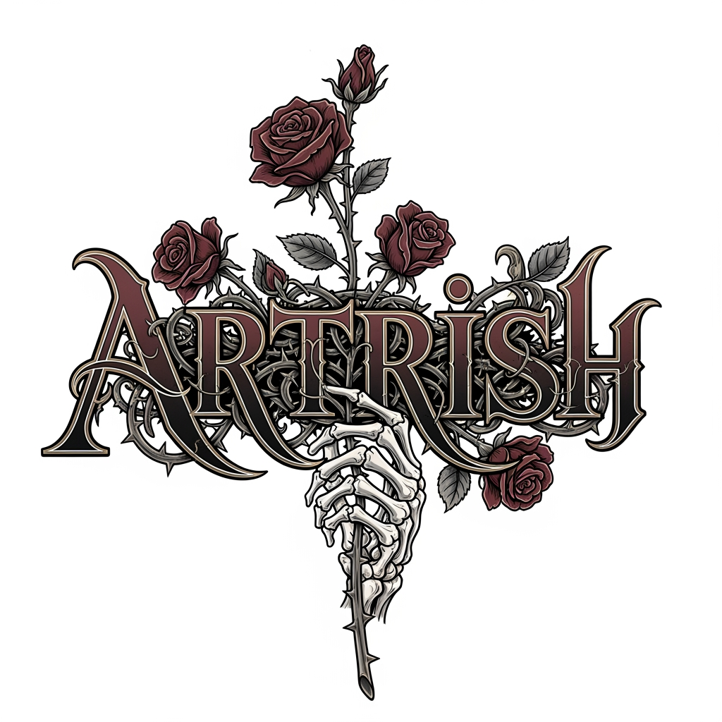 AI Design for make a logo artrish