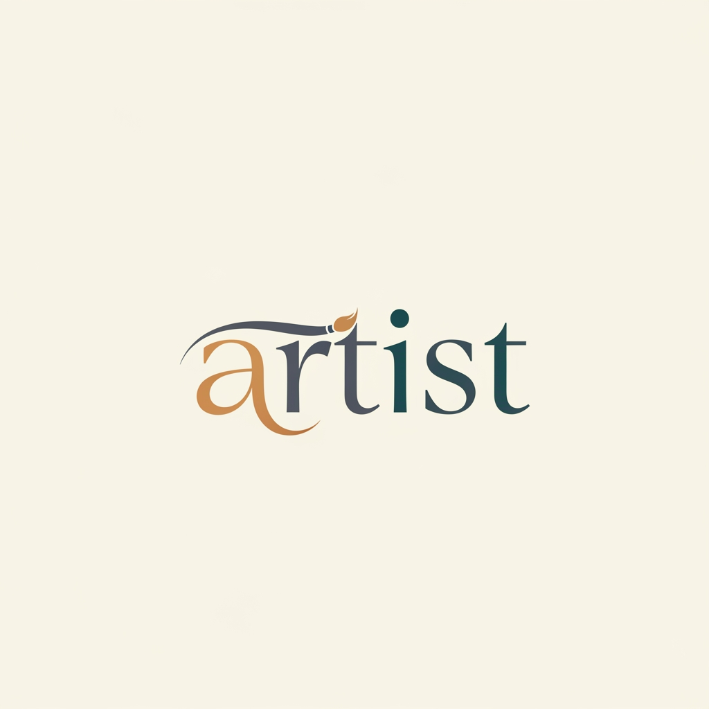 AI Design for make a logo
"artist" simple and smoth but looking beautiful