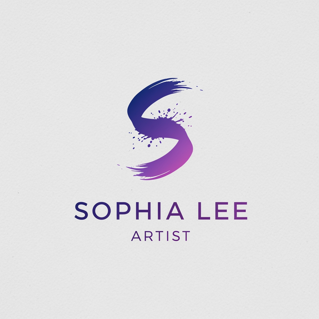AI Design for make a logo artist look cool good and beautiful