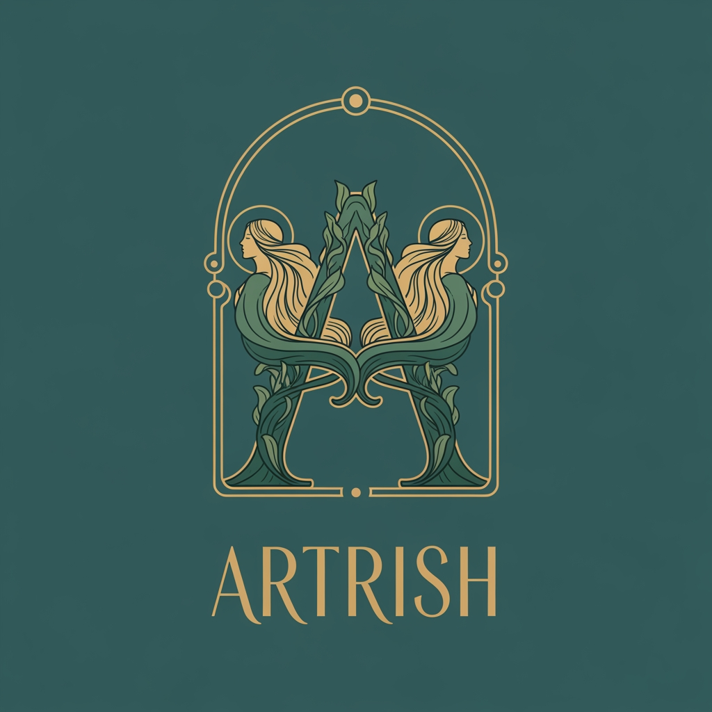 AI Design for make a logo artrish