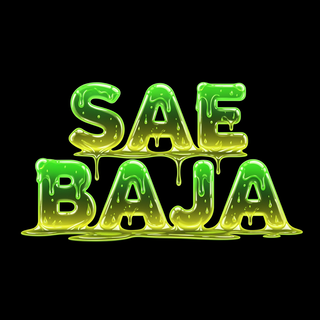 AI Design for Remove SAE BAJA 2027 from logo and make look more clear and slime