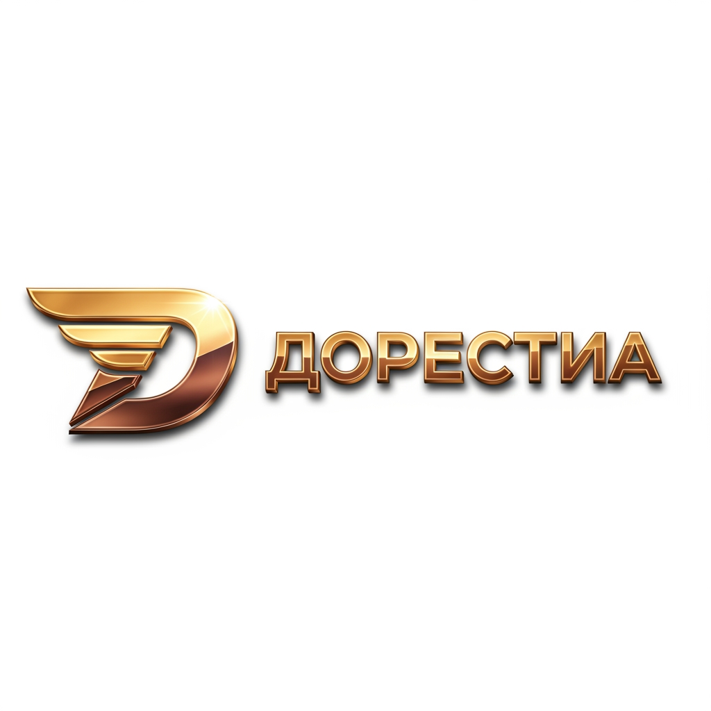 AI Design for Вариант 1: Попытка сгенерировать всё вместе (Иконка + Текст)
Этот промпт задает горизонтальную композицию на белом фоне и просит нейросеть вывести текст справа от иконки.

/imagine prompt: A premium 3D corporate logo on a pure white background. Horizontal layout. On the left: a dynamic 3D icon of the letter "D" with sleek swept-back wings, rendered in polished metallic bronze and gold with realistic bevels and embossed depth. On the right: the bold typography "ДОНТРАНССЕРВИС" in a matching metallic golden sans-serif font. High-end industrial and logistics emblem style, studio lighting, photorealistic, professional branding --v 6.0 --style raw

Вариант 2: Выверенный профессиональный подход (Только иконка)
Этот промпт сгенерирует идеальный, чистый золотой/бронзовый 3D-знак на белом фоне без мусорного текста, чтобы ты мог сам собрать финальный логотип.

/imagine prompt: A premium 3D corporate logo icon of a dynamic letter "D" with sleek swept-back wings or speed lines. Rendered in heavy, polished metallic bronze and gold with realistic bevels, bright highlights, and embossed 3D depth. Completely isolated on a pure white background. High-end automotive and heavy industry emblem style, cinematic studio lighting, photorealistic 8k, highly detailed metal texture --no text, typography, fonts, letters below or around the icon --v 6.0 --style raw

Совет по шрифту для самостоятельной сборки: Когда будешь приписывать «Донтранссервис» справа от золотой иконки, используй строгие геометрические шрифты без засечек, но с характером. Отлично подойдут Montserrat (жирное начертание) или Golos Text. Пиши текст темно-графитовым цветом (#2B2B2B) или подбери пипеткой самый темный бронзовый оттенок с самой иконки — логотип сразу будет выглядеть как цельный, дорогой бренд.