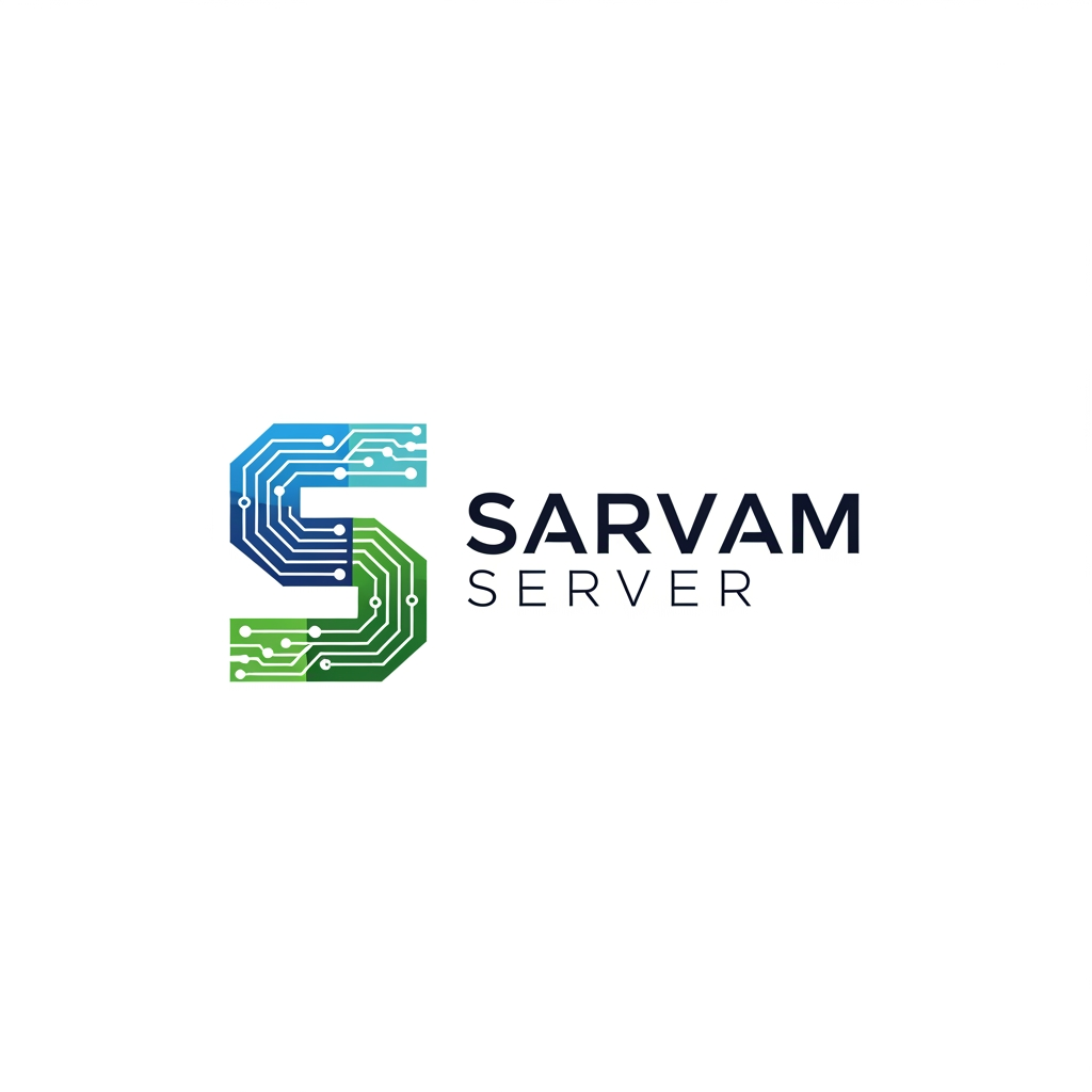 AI Design for LOGO FOR SARVAM SERVER