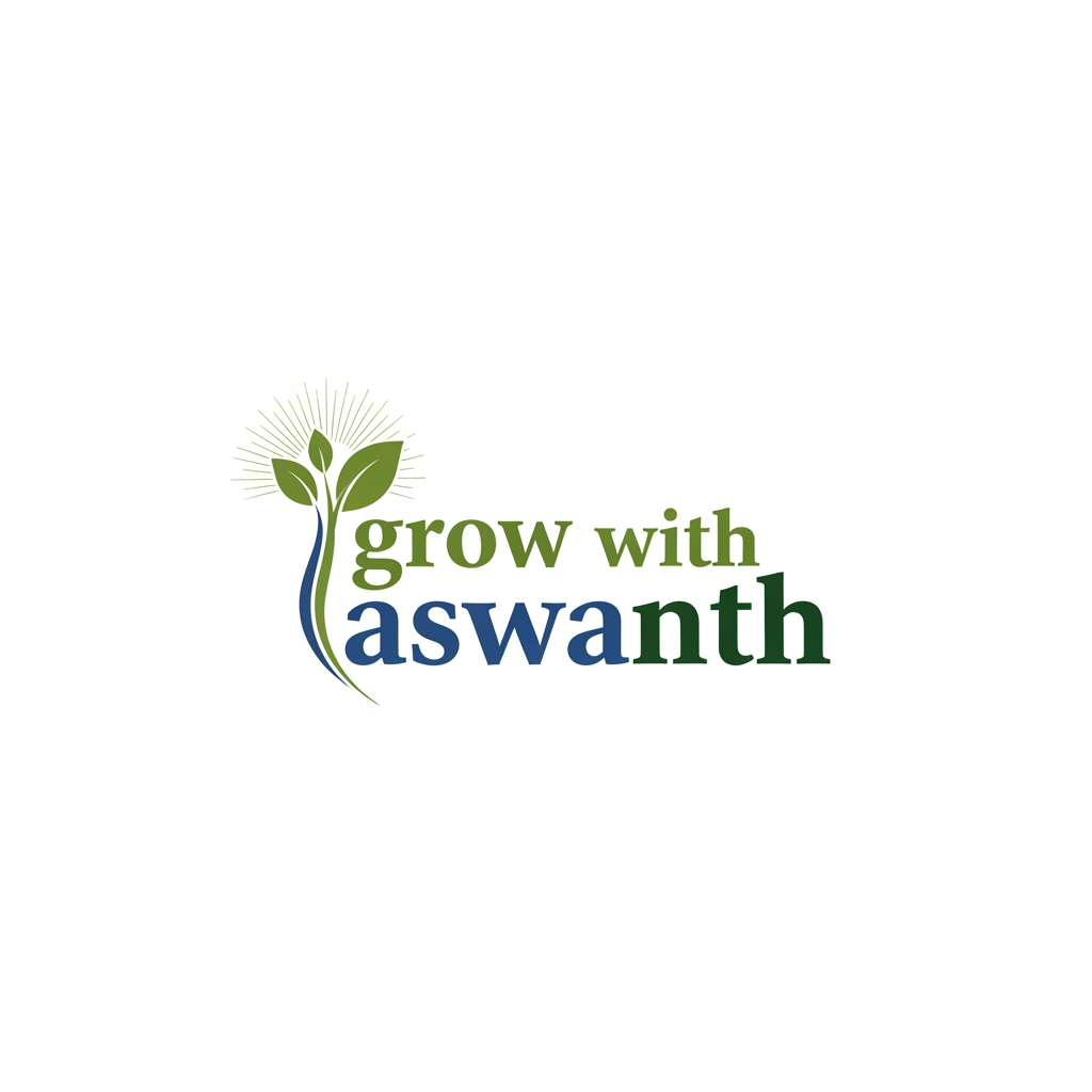 AI Design for logo grow with aswanth
