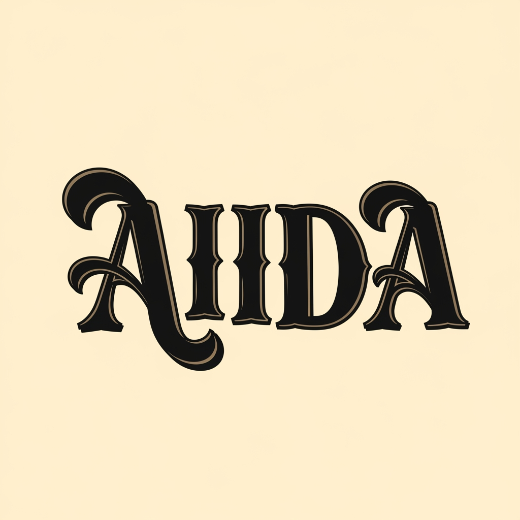 AI Design for The "Experimental Serif" (Retro-Remix)
Editorial-style serifs are making a major comeback in 2026, especially those with exaggerated "liquid" curves or dramatic contrast.
Font Vibe: Funky 70s-inspired serifs mixed with modern sharpness.
Recommendation: Vinky or Groovezilla.
Why it works: It taps into "Retro Nostalgia," which is a core visual pillar for Gen Z right now.

use it for logo typyface

AIIDA
