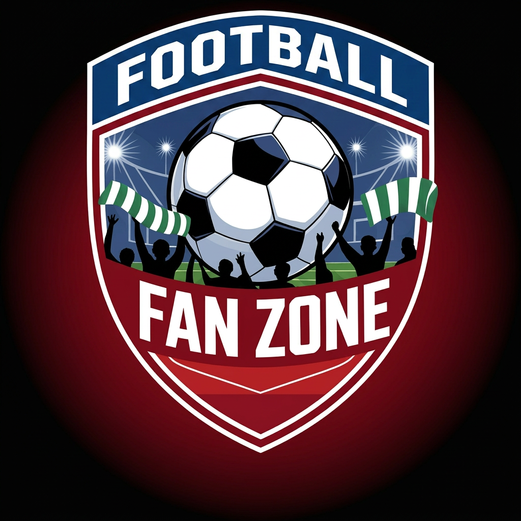AI Design for OK LASCIA FOOTBALL IN ALTO E NELLA PARTE CENTRALE SCRIVA: FAN ZONE
