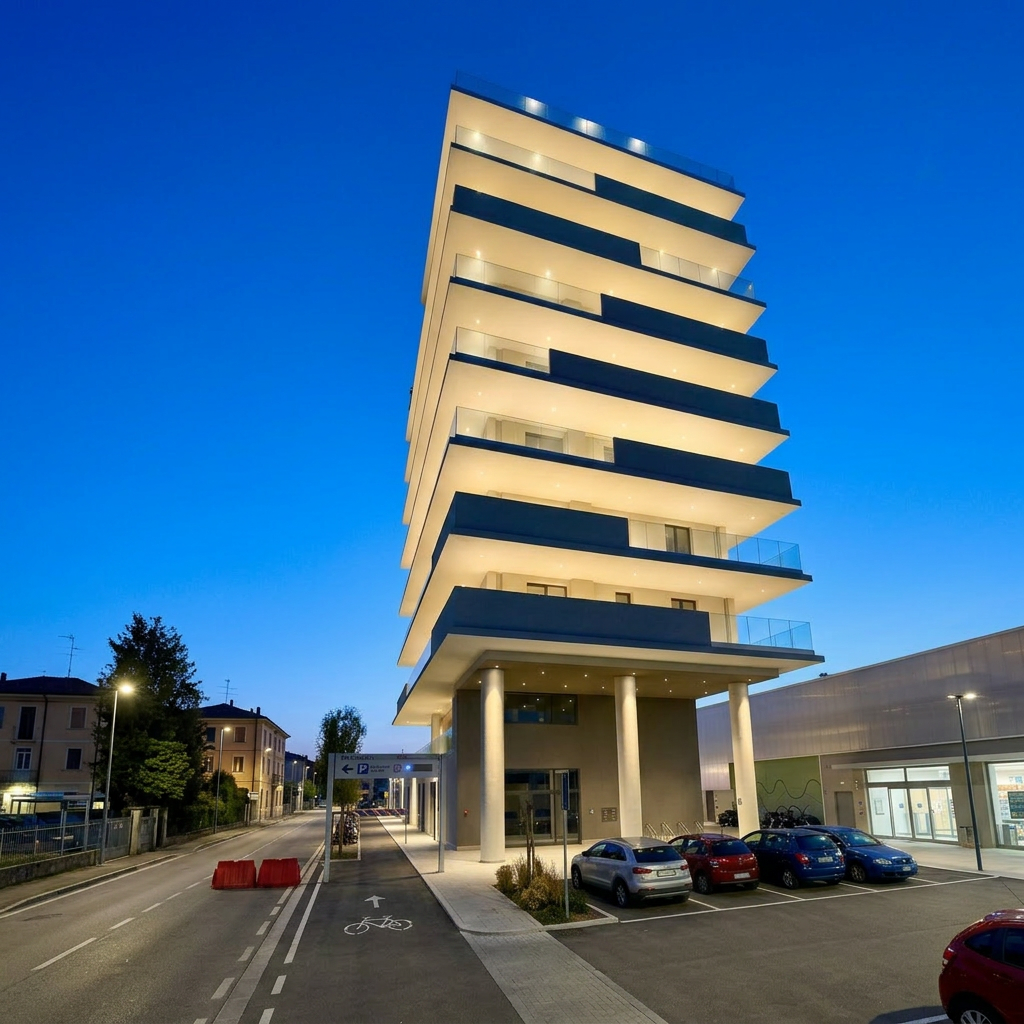 AI Design for il palazzo deve essere spostato a destra