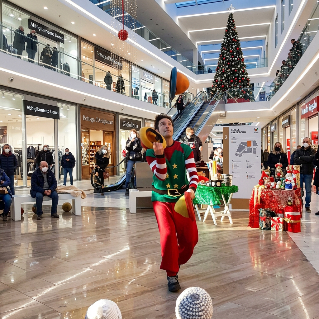 AI Design for no!!! deve essere in un centro commerciale