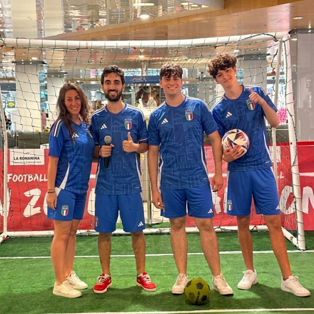 AI Design for LA SCRITTA FOOTBALL PLAYER DEVE ESSERE SU UNARIGASOLA