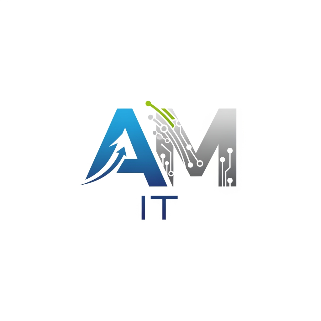 AI Design for Create a LOGO of AM IT