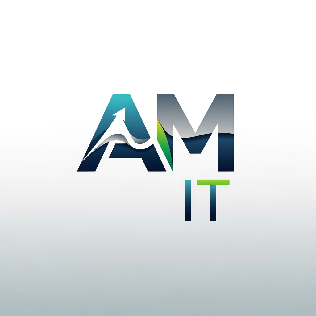 AI Design for Create a LOGO of AM IT