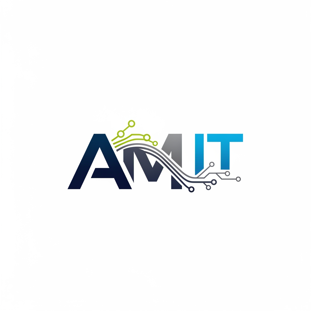 AI Design for Create a LOGO of AM IT