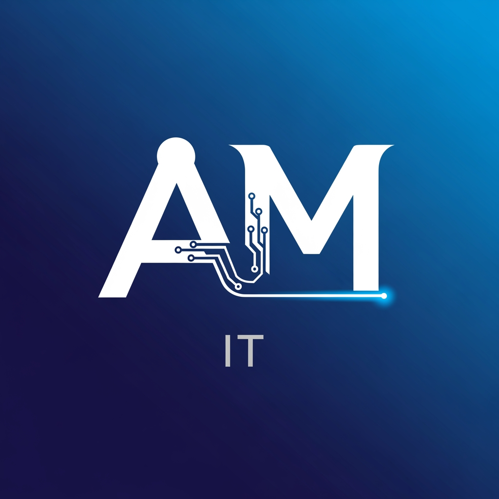 AI Design for Create a LOGO of AM IT