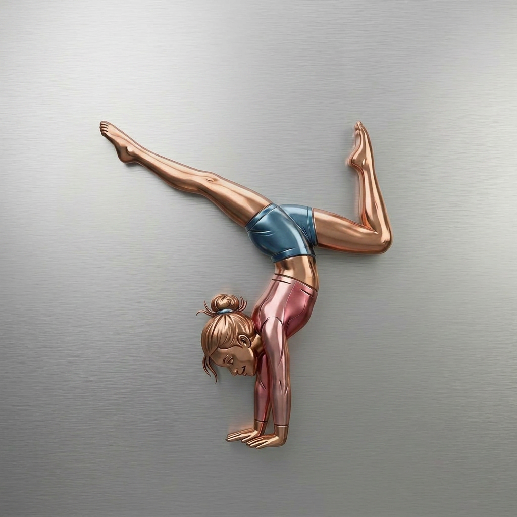 AI Design for Bouge moi la flèche, garde juste la gymnaste