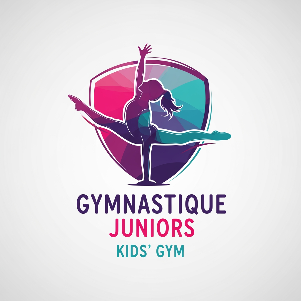 AI Design for Logo d'un petite fille qui fait de la gym à 11 ans