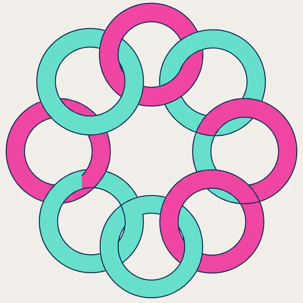 AI Design for Est ce que tu saurais me rajouter 3 cercles pour faire une forme de 9 cercles au lieu de 6