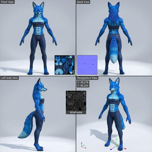 AI Design for a 3d model base on that