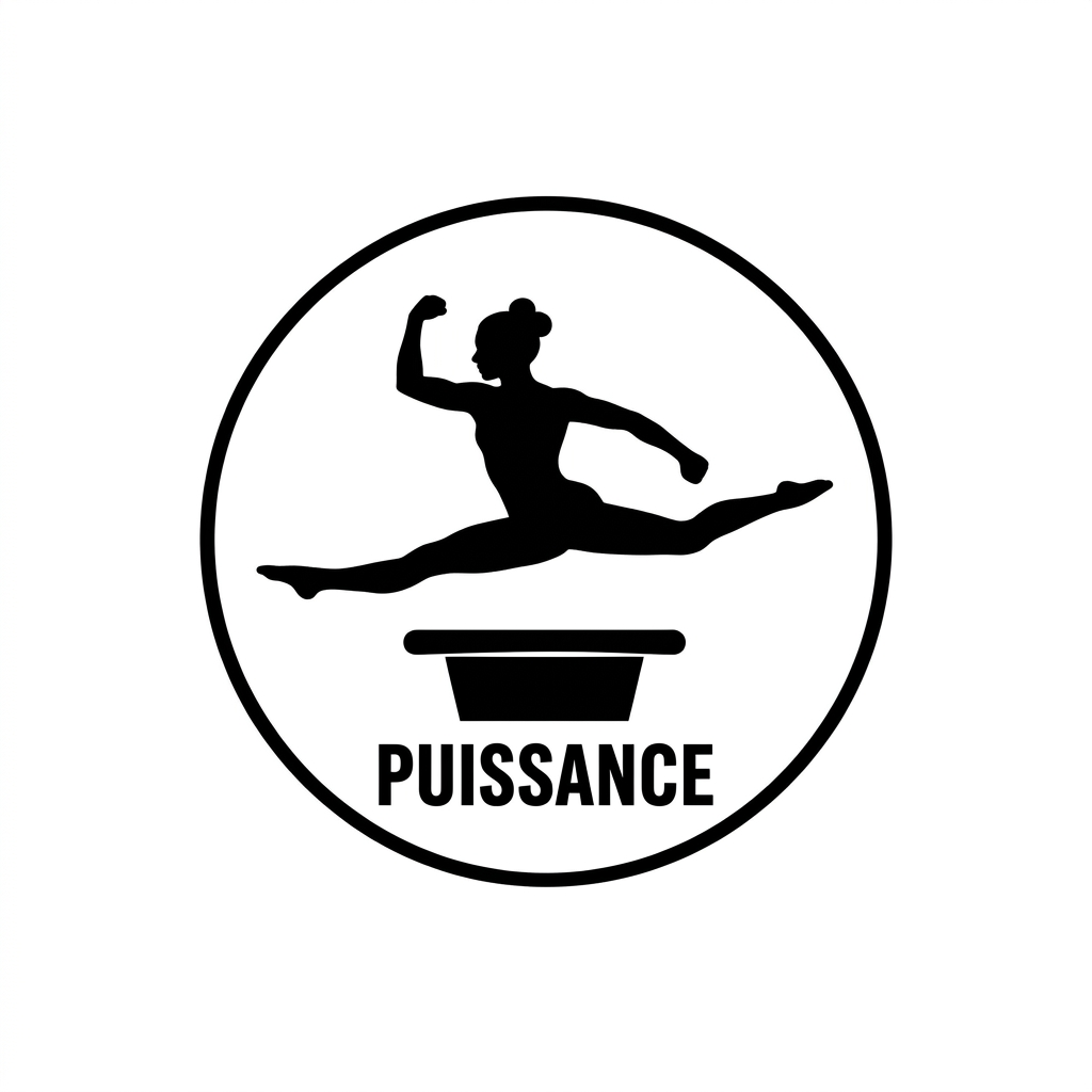 AI Design for le logo de la puissance par cette image