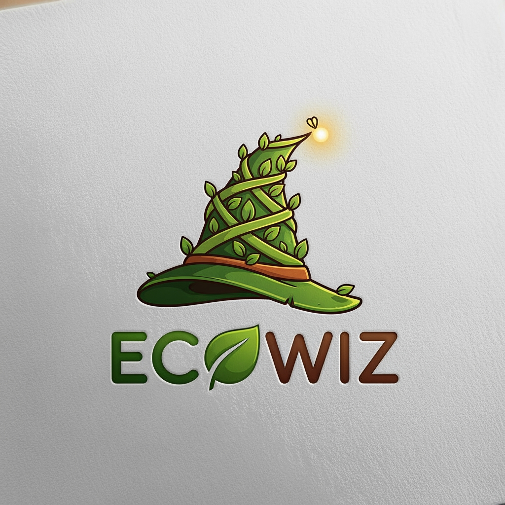 AI Design for i want to make logo on ecowiz