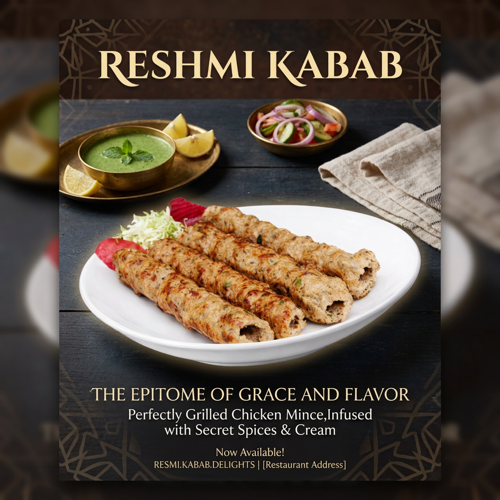 AI Design for ya reshmi-kabab ha is ki 1 post design kr k do 
JPG ma 
size 1080px 1350px