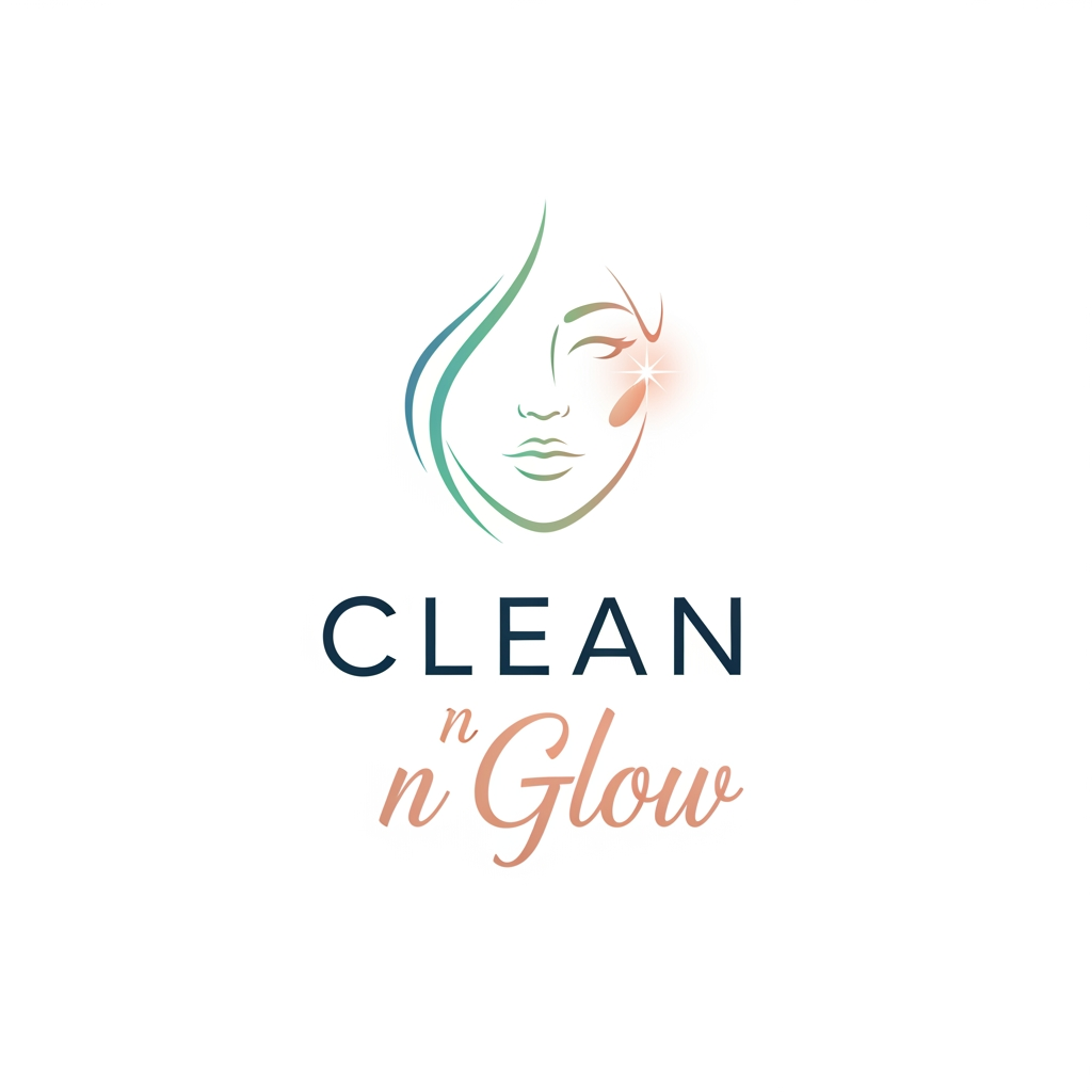 AI Design for creat a logo for 
skin care product  used face 

Name: clean n glow