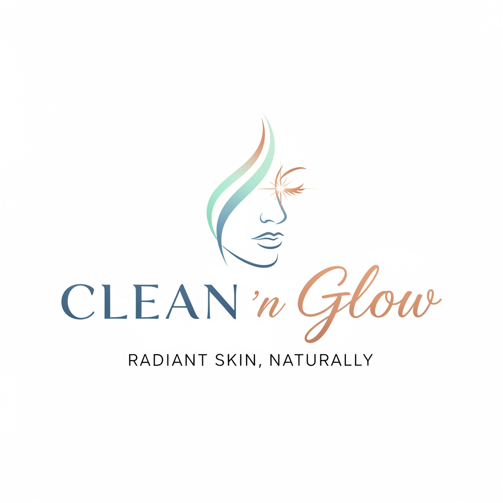 AI Design for creat a logo for 
skin care product  used face 

Name: clean n glow