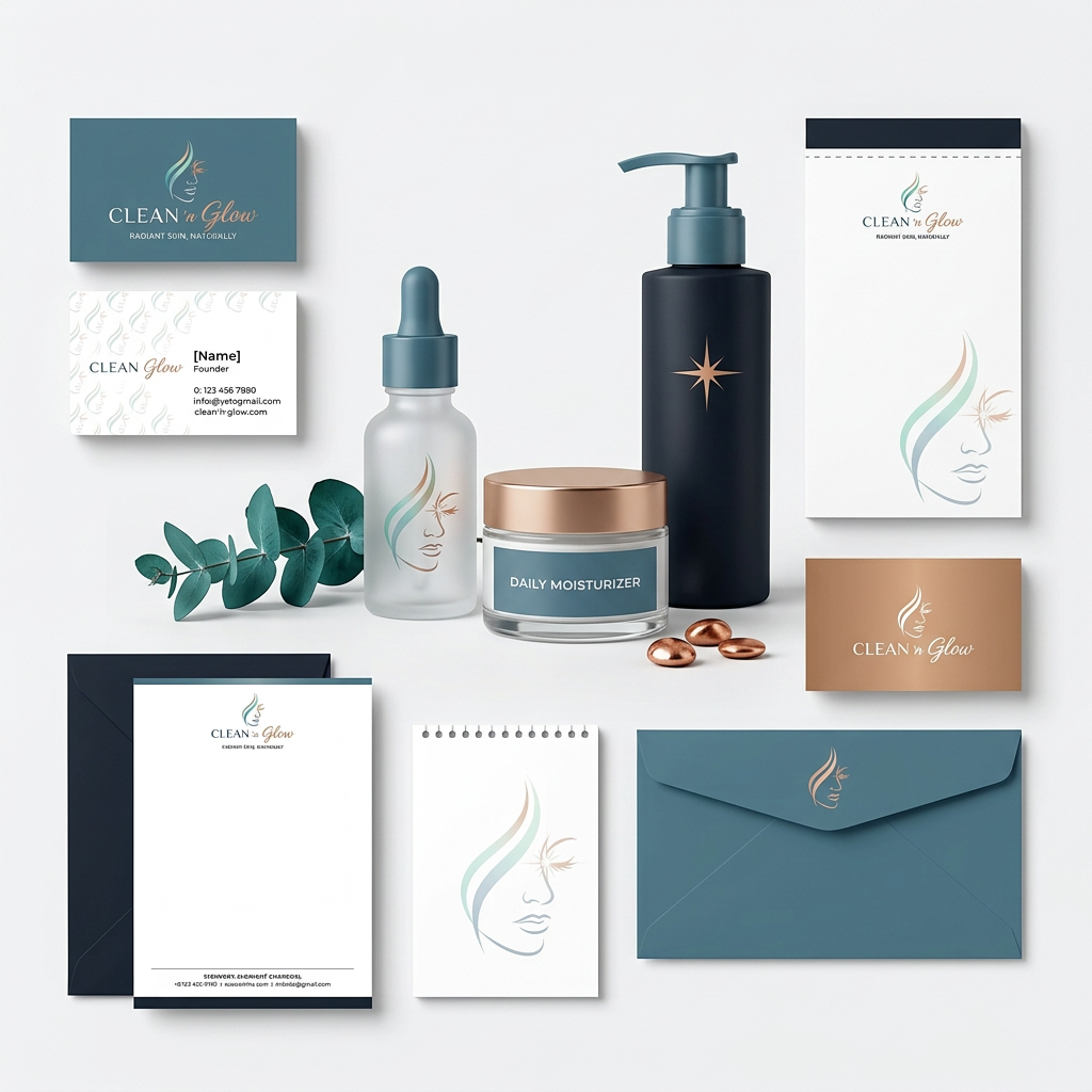 AI Design for mockup design and all stationery
The attached logo reference is the selected primary logo. Use it to understand brand identity. Do not place the logo in the generated image unless the user explicitly asks for logo placement.
The attached style guide board shows the brand logo, colors, and visual system. Use it as a brand aesthetic reference.
Make the colors in these exact hex codes: **Primary Color (#fefefe):** **Primary Color (#121827):** Do not include the hex numbers in the image itself.