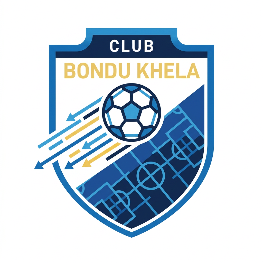 AI Design for bondu khelar football er jonno manus er toire mone ai feel ekdom na ase jarsy ta hobe arkom ekta logo banai dao egula chara unique choto kora kichu