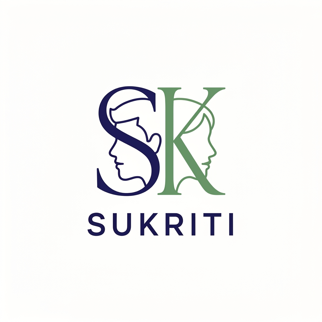 AI Design for make the icon shape as "S" & "K, s for male and k for female