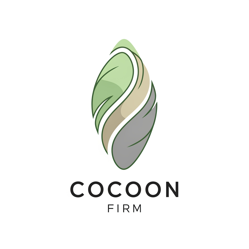AI Design for cocoon firm names sutable logo