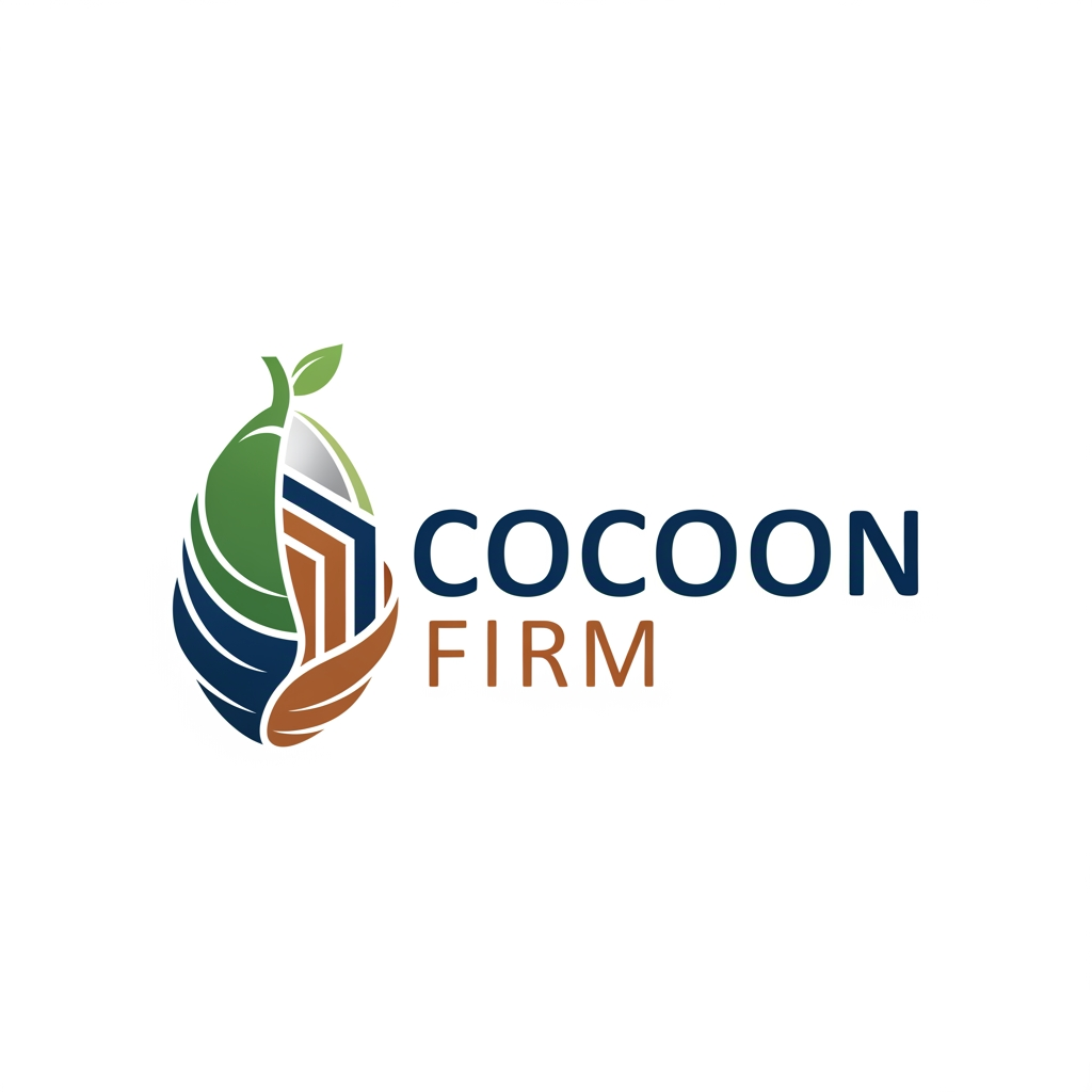 AI Design for cocoon firm names sutable logo