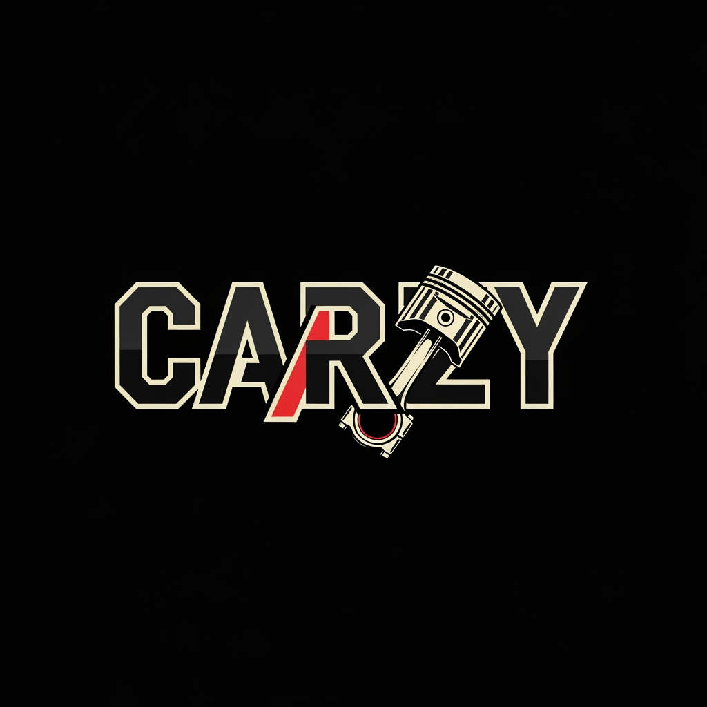 AI Design for Design a premium logo for CARZY, a modern streetwear and merchandise e-commerce brand inspired by cars and mechanical engineering.
The logo should be typography-first, with a piston subtly integrated into the design. The piston should become part of the logo itself, not a separate icon. The piston can be integrated into the letter C, A, R, or used as a hidden brand element within the wordmark.
The logo must clearly read:
CARZY
and should never be mistaken for CRAZY.
Create a custom wordmark with strong geometric lettering, bold angles, clean cuts, and premium proportions. The design should feel like a luxury streetwear label rather than a garage, racing team, or automotive manufacturer.
Brand Personality:
Premium
Bold
Technical
Modern
Streetwear
Collectible
Youthful
Fashion-forward
Minimal
Style Inspiration:
Represent
Aime Leon Dore
Off-White
Fear of God
Modern automotive engineering
Industrial design
Avoid:
Car silhouettes
Steering wheels
Checkered flags
Speedometers
Flames
Racing graphics
Formula One aesthetics
Generic automotive logos
Color Palette:
Matte Black #111111
Vintage Cream #F4E9D8
Charcoal Gray #2E2E2E
Racing Red #D62828
Use Matte Black and Vintage Cream as primary colors.
Use Racing Red only as a small accent.
Create:
1. Primary wordmark logo
2. Monogram version
3. Embroidery version
4. Clothing tag version
5. Social media icon version
The final logo should look iconic on hoodies, oversized t-shirts, stickers, packaging, woven labels, website headers, and social media profiles.
The logo should feel like a globally recognized streetwear brand that happens to be inspired by cars, not an automotive company.
Text: CARZY
Tagline: DRIVEN BY PASSION