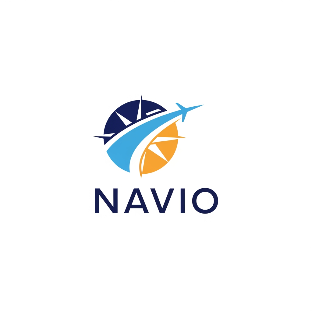 AI Design for create a logo for travel agencies, the name for brand Navio
Navigation
Routes
Journey
Works for flights, buses, tours simple shape minimal logo